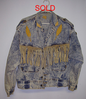 Floating From the Sky Jean Jacket
